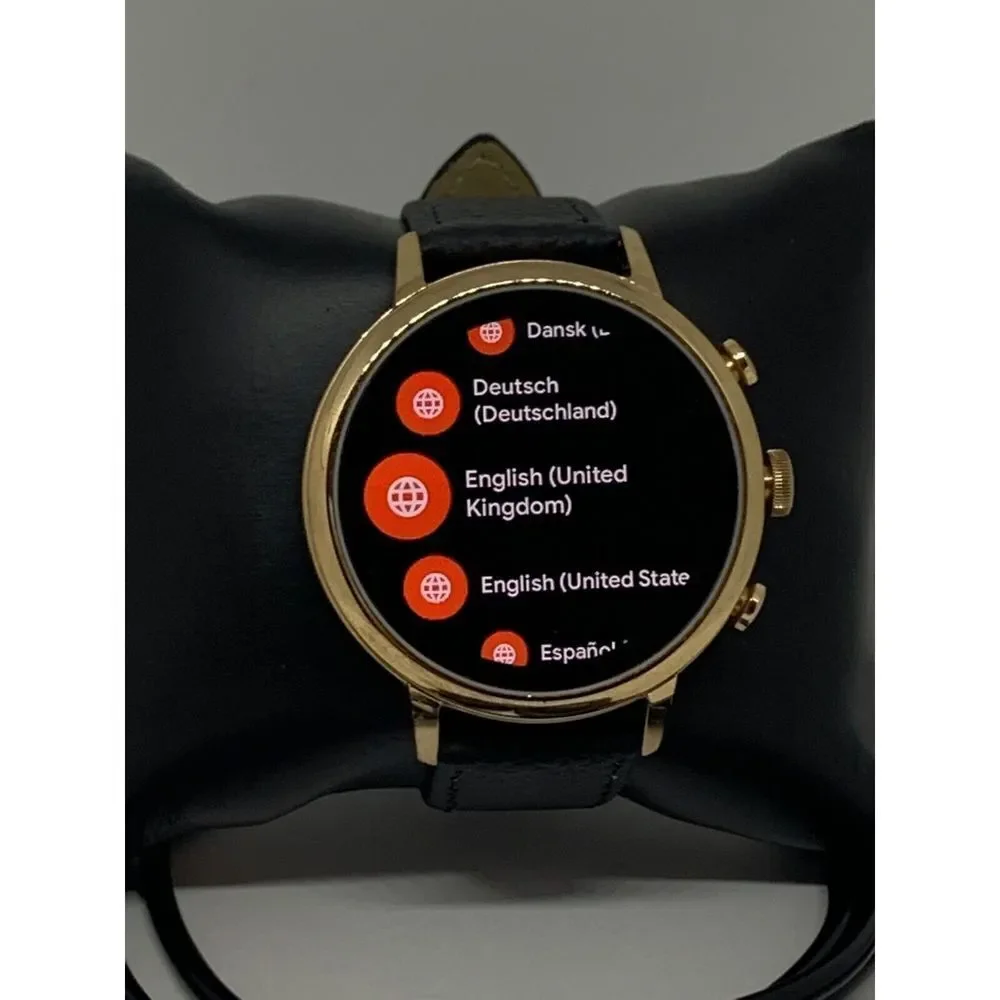 Fossil Gen 4 Authentic Digital Dial Smart Watch Custom Band FTW6031 QT468